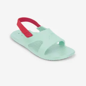 Chaussure Sandale Piscine Enfant SLAP 100 BASIC Menthe