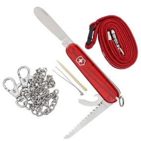 Couteau de poche pour enfants My First Victorinox, rouge
